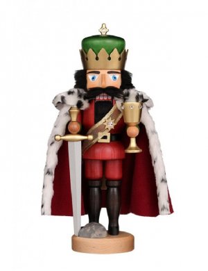 Nutcracker King Arthur, glazed