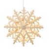Snow crystal window picture, electric 