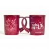 Moravian Christmas mug with a Herrnhut city silhouette