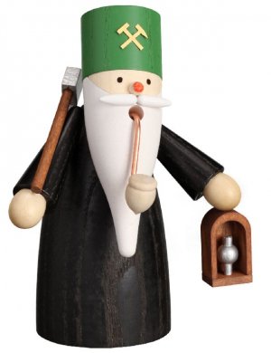 Incense figurine miner gnome