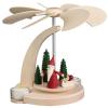 Arch pyramid Christmas gnome with sledge, small