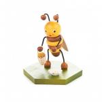 Collectible bee with flower basket
