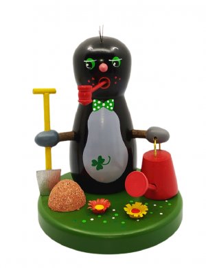 Incense figurine mole