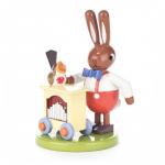 Rabbit with organ grinder, small