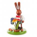 Bunny with watering can, tall