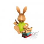 Easter bunny Stupsi in homeschooling