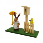 Rabbit Women with bird house