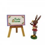 Rabbit with a drawing board
