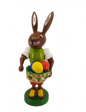 Bunny with an egg basket