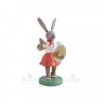 Blank Easter bunny with basin, colored