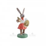 Blank Easter bunny with basin, colored