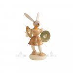 Blank Easter bunny with basin, natural