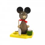Mouse child with shovel and bucket
