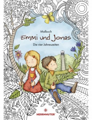 Moravian coloring book Emmi and Jonas