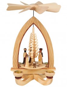 Candle pyramid of the birth of Christ