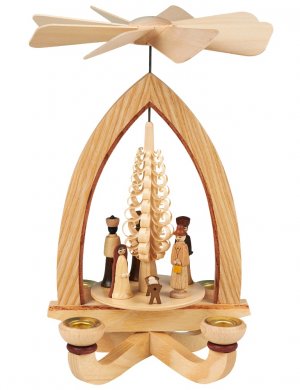 Candle pyramid of the birth of Christ