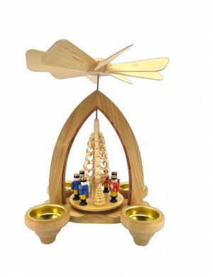 Tealight pyramid nutcracker