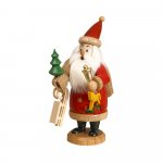 Smoker Santa Claus red with gifts