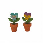 Accessories for smoking owls and stupsis, pansies 2-piece small