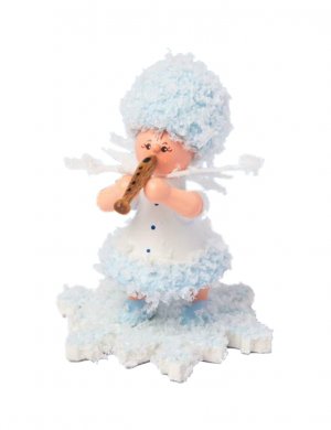 Snow Maiden with a flute