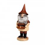 Smoker mountain gnome with treasure chest