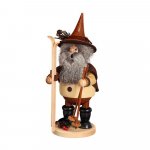 Smoker forest gnome skier