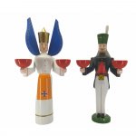 Candlesticks angel and miner