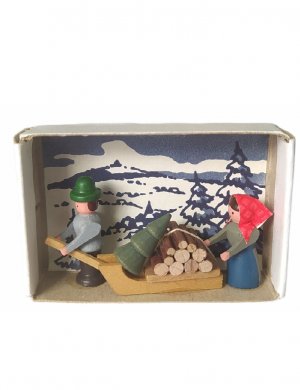 Matchbox wood collector