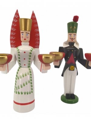 Candlestick angel and miner spotted, small