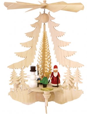 Pyramid with Christmas figures