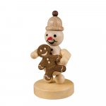 Snowman Junior with gingerbread man