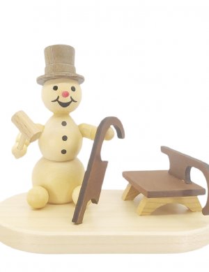 Snowman sledge builder