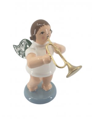 Angel with Jazz-trumpet, no crown