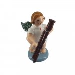 Angel with bassoon, no crown