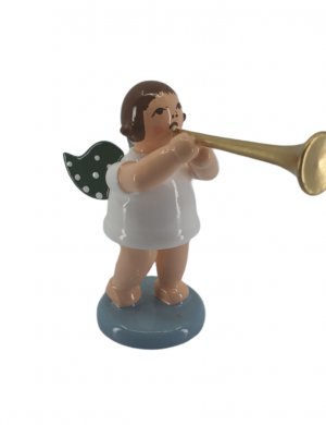 Angel with fanfare, no crown