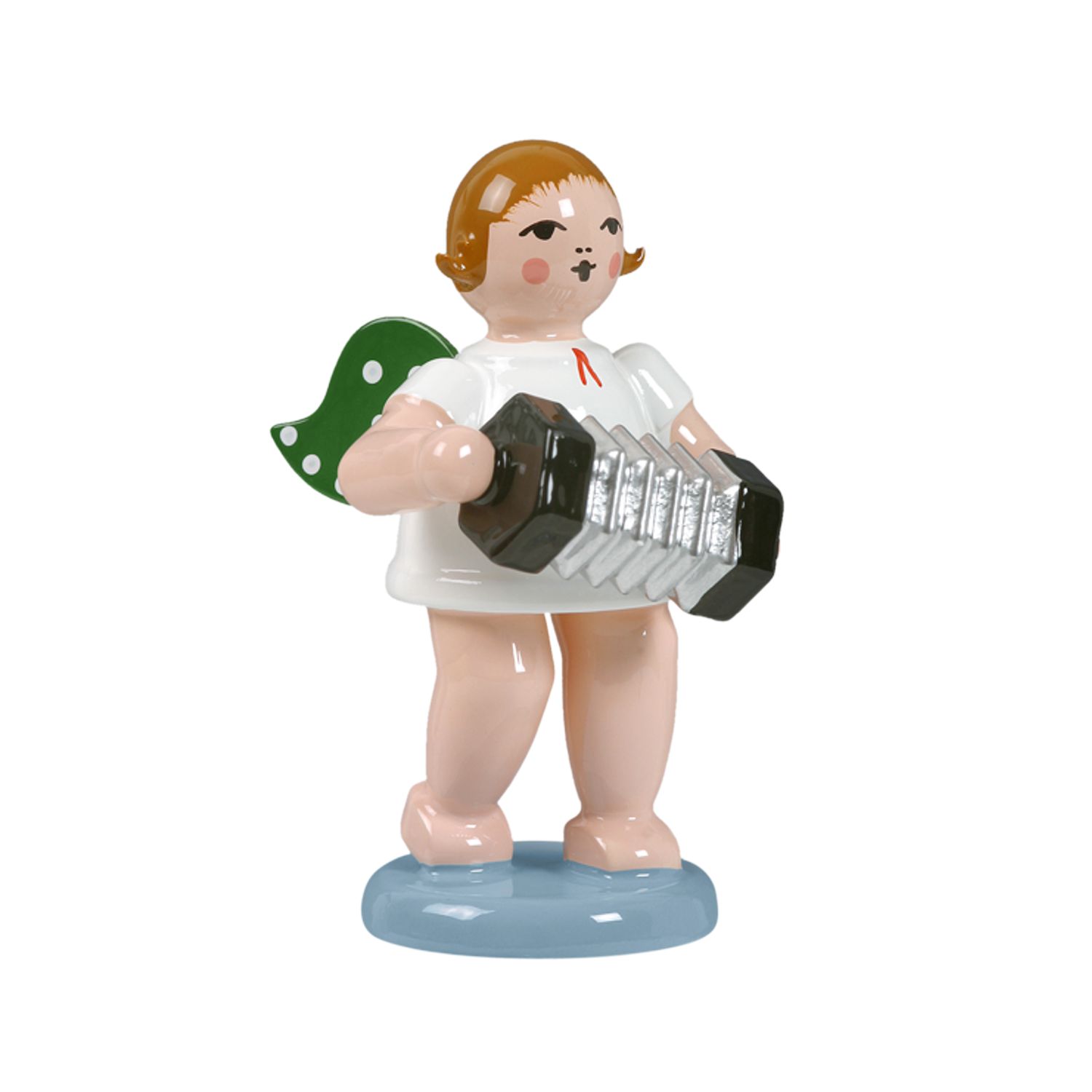 Engel mit Konzertina, ohne Krone