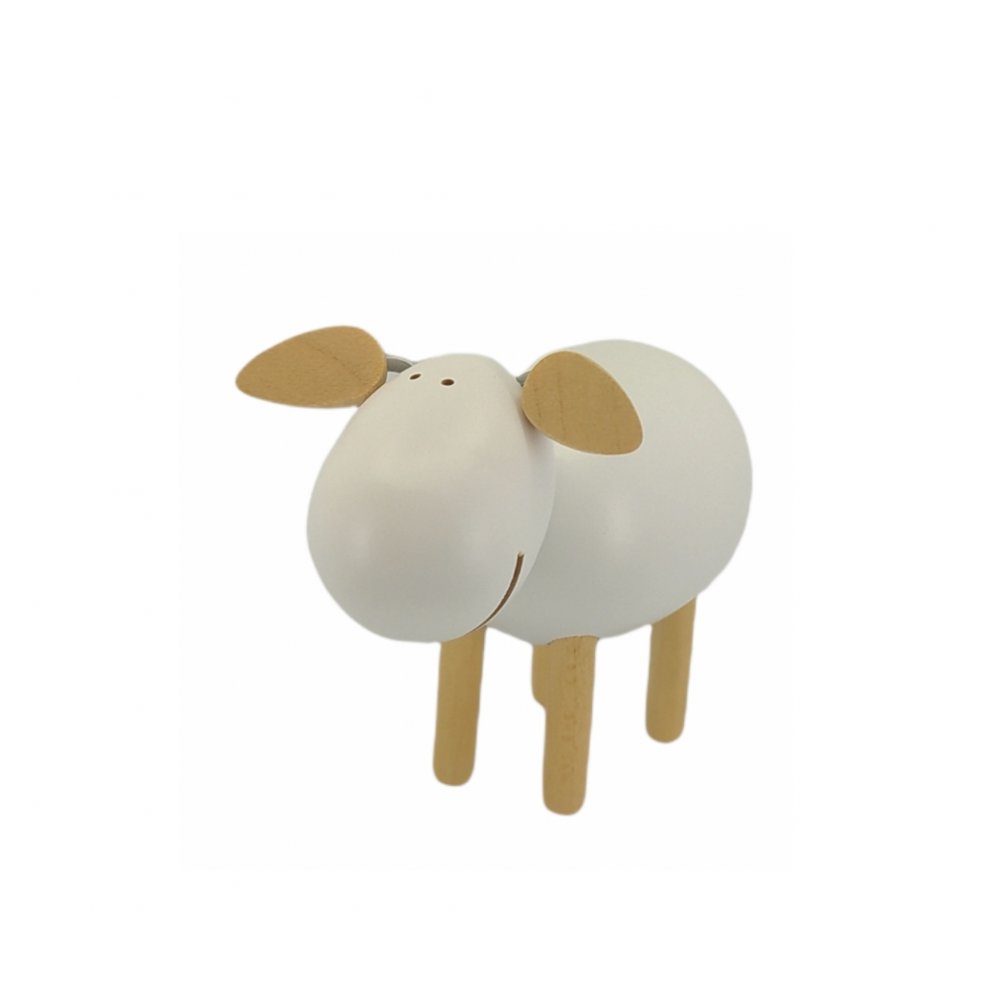Sheep standing, laughing