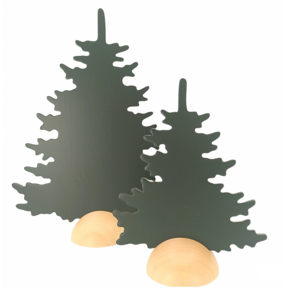 Fir trees green, 2-par