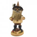 Smoking man Gnome beer lover