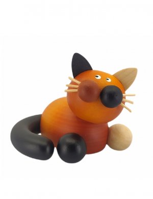 Fortune Cat Lilli cuddling 