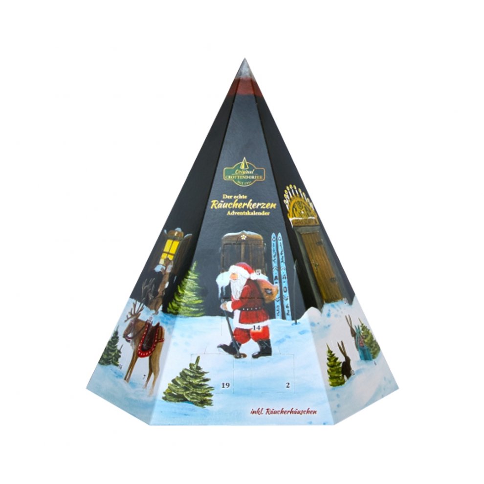 Crottendorfer Incense Cones Advent Calendar Pyramid
