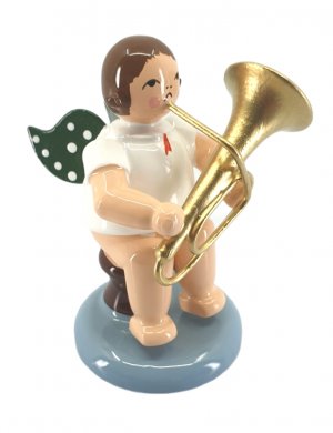 angel with tuba, no crown