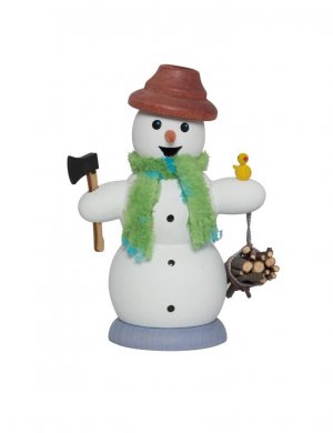 Smoker Snowman Lumber Collector