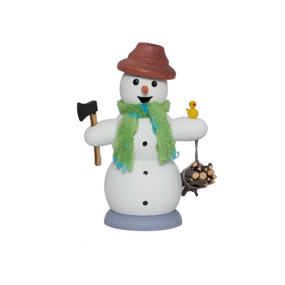 Smoker Snowman Lumber Collector