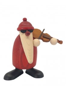 Santa Claus with violin
