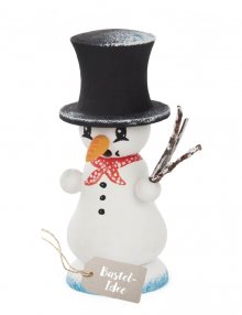 Craft kit miniature smoker snowman