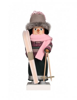 Nutcracker female skier