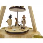 Tealight pyramid winter time