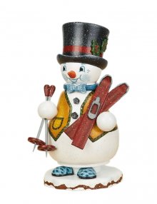 Smoker Gnome Snowman Ski Instructor