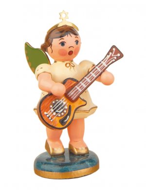 Hubrig angel with western guitar